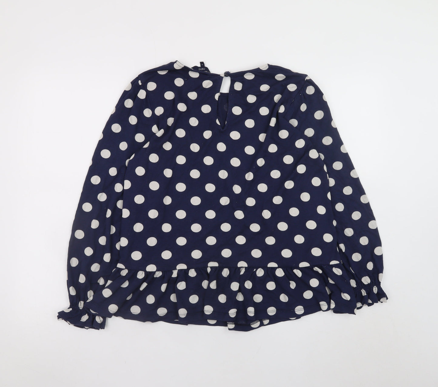 Womens UK Size 16 NEXT Blue Tunic Blouse