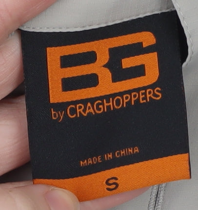 Craghoppers BG Mens Grey Outdoor Long Sleeve Button-Up Shirt Size S