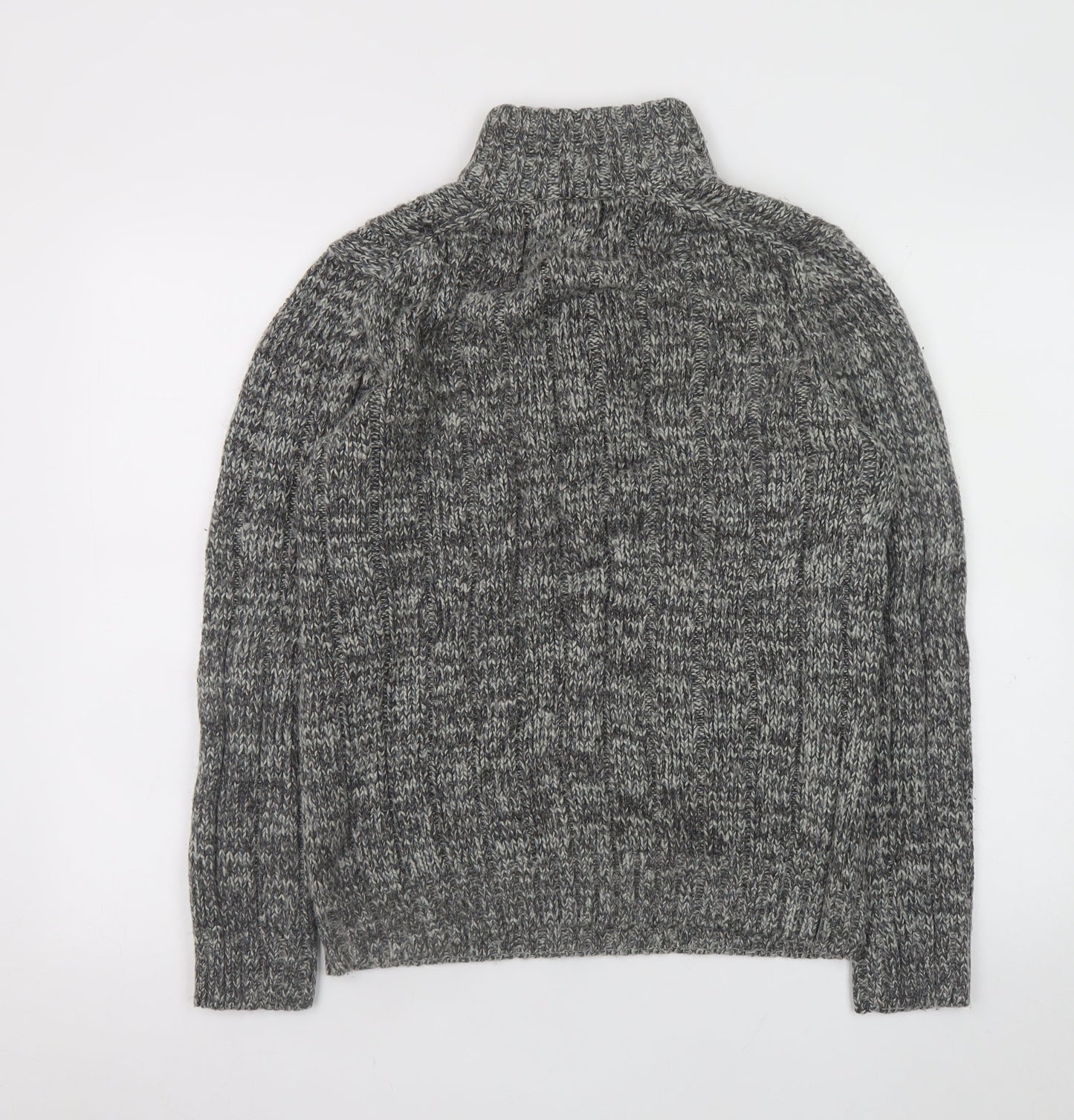 Mens UK Size M Easy Grey Pullover Jumper