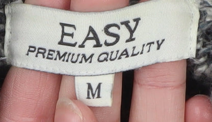 Mens UK Size M Easy Grey Pullover Jumper
