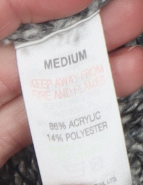 Mens UK Size M Easy Grey Pullover Jumper