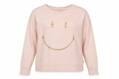 Teens UK Size 12 Smiley Originals Pink Pullover Sweatshirt