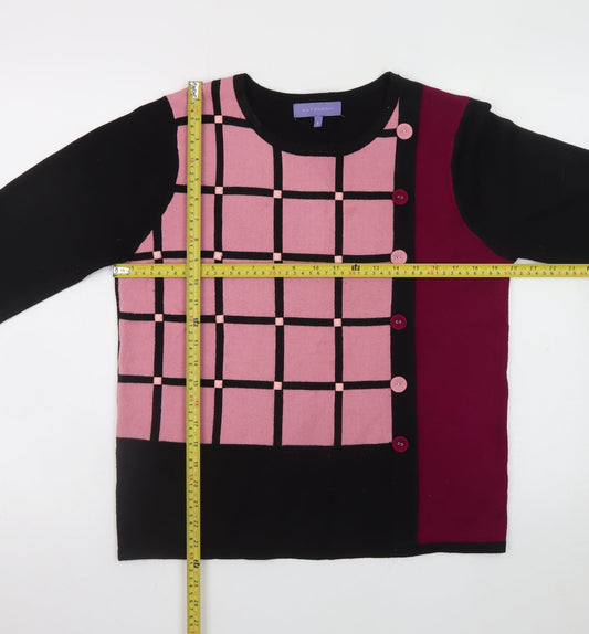 Womens UK Size S Autonomy Multicoloured Pullover Jumper
