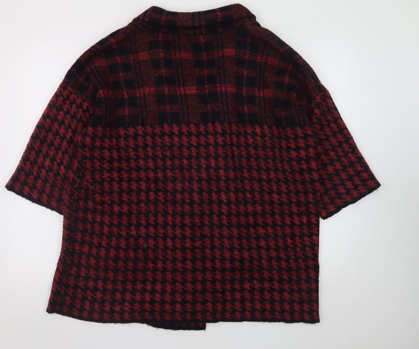 Womens UK Size L French Connection Red Overcoat