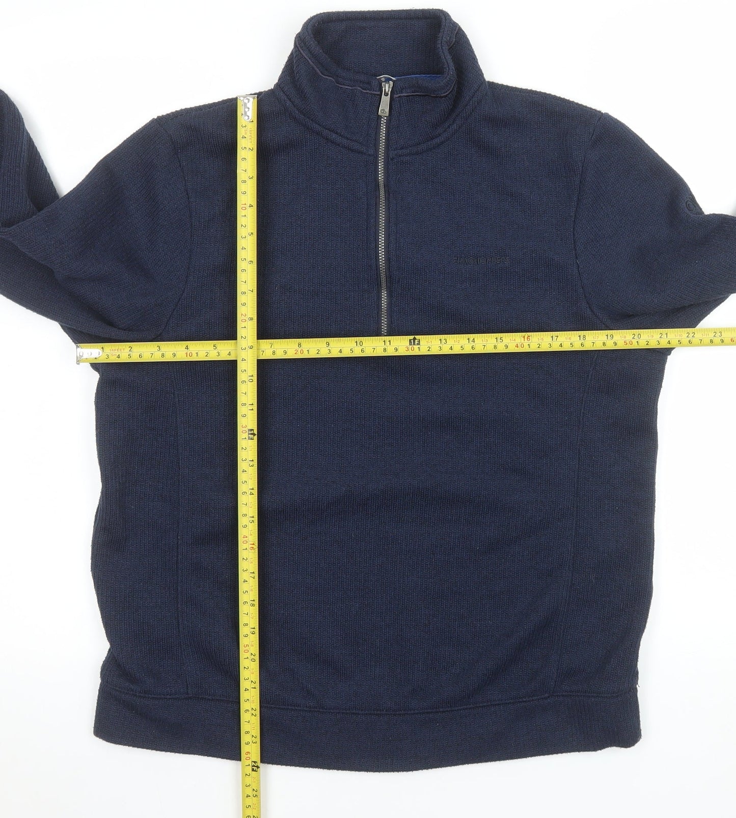 Mens UK Size M Craghoppers Blue Pullover Sweatshirt