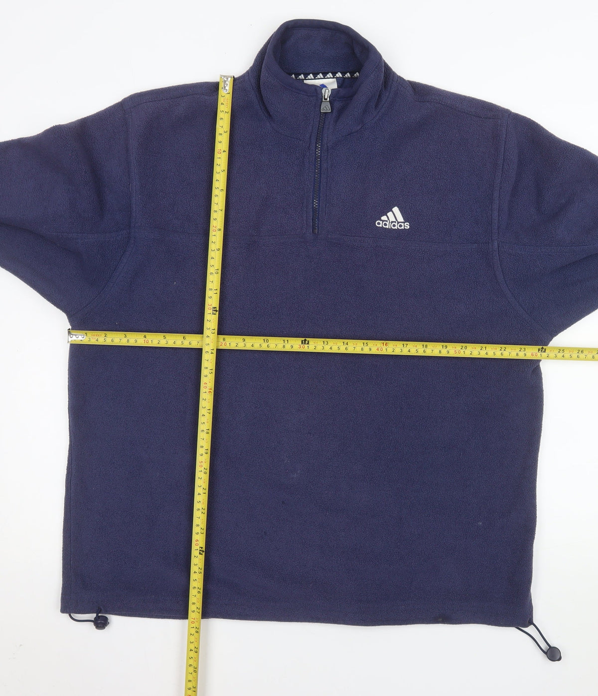 Mens UK Size L adidas Blue Pullover Sweatshirt