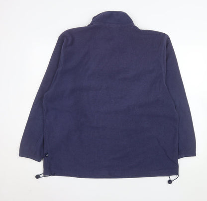 Mens UK Size L adidas Blue Pullover Sweatshirt