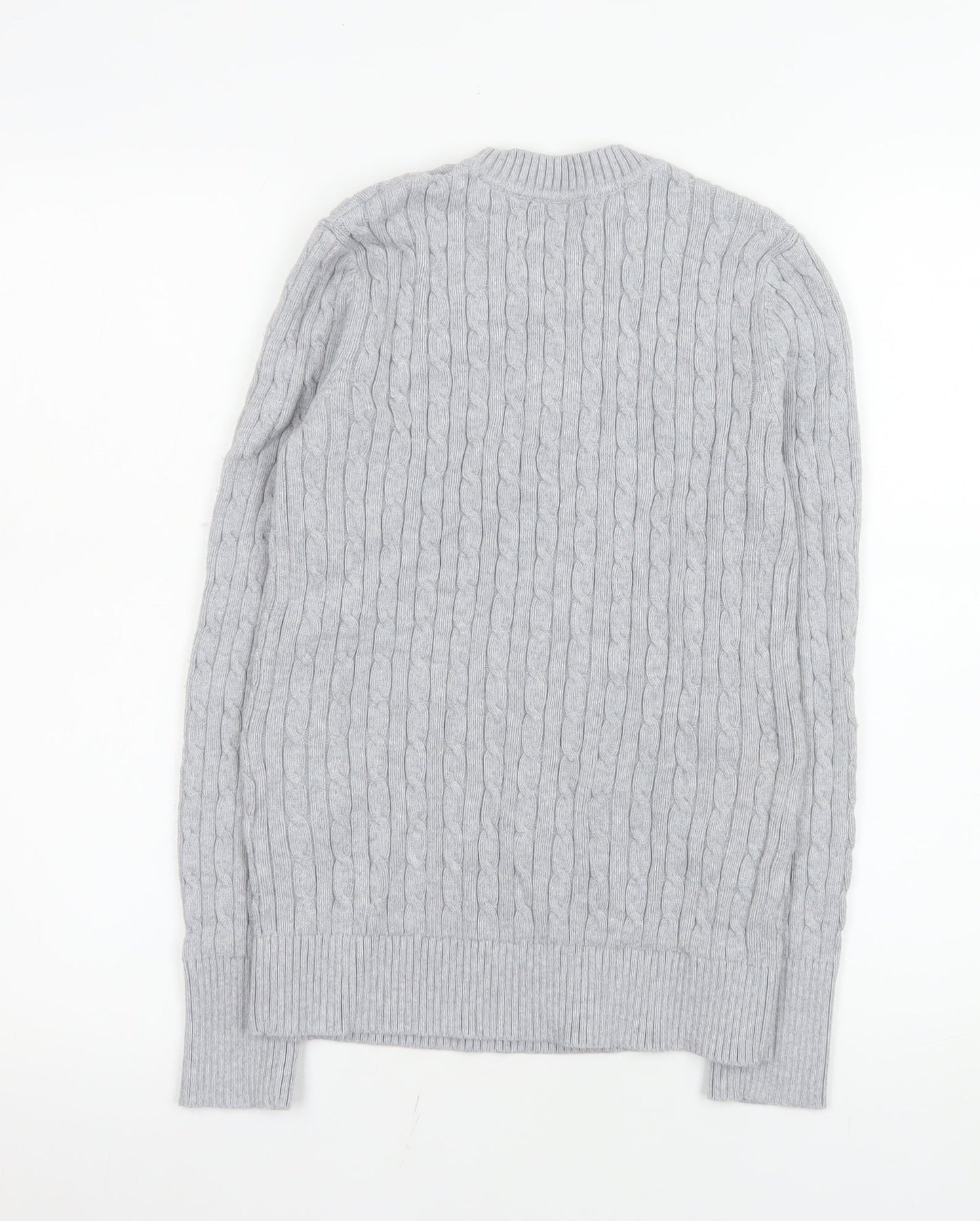 Mens UK Size M Superdry Grey Pullover Jumper
