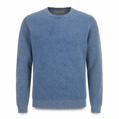 Mens UK Size S Pearly King Blue Pullover Jumper