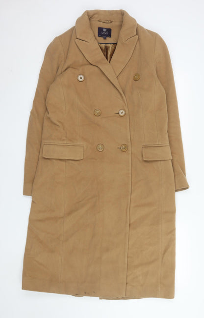 Womens UK Size 10 Marks and Spencer Beige Trench Coat