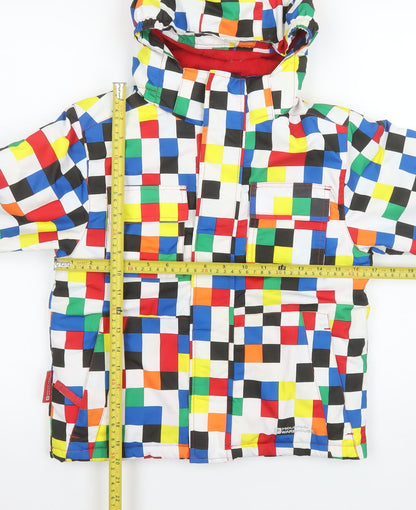 Girls UK Size 7-8 Years Mountain Warehouse Multicoloured Ski Jacket