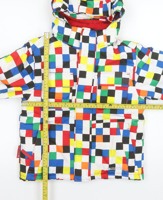 Girls UK Size 7-8 Years Mountain Warehouse Multicoloured Ski Jacket