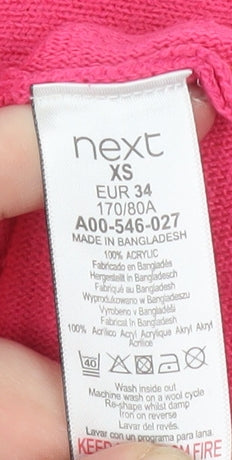 Womens UK Size XS NEXT Multicoloured Pullover Jumper