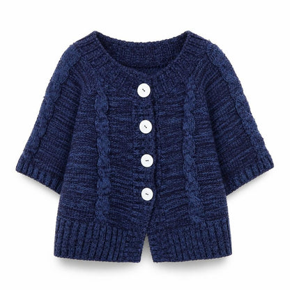 Womens UK Size S M&Co Blue Cardigan Jumper
