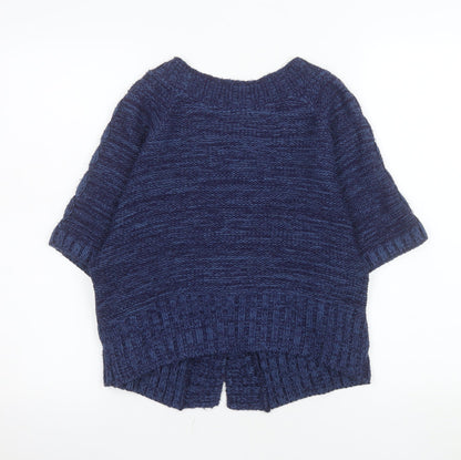 Womens UK Size S M&Co Blue Cardigan Jumper