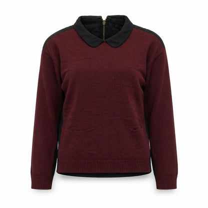 Womens UK Size 12 Warehouse Red Basic Blouse