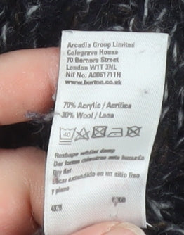 Mens UK Size L Burton Brown Pullover Jumper