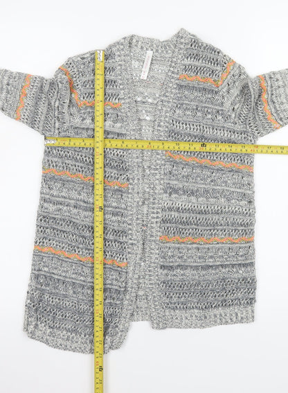 Womens UK Size M Xhilaration Grey Cardigan Jumper