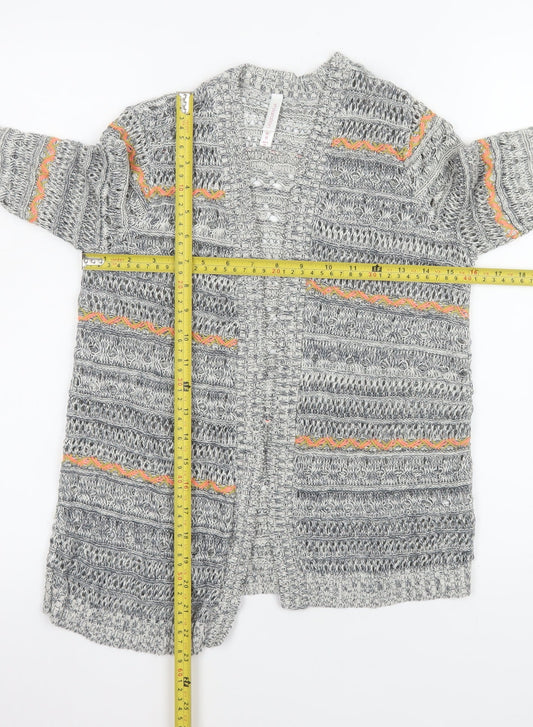 Womens UK Size M Xhilaration Grey Cardigan Jumper