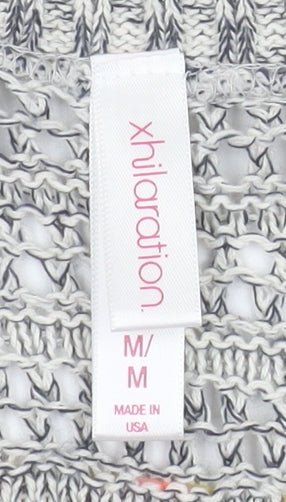 Womens UK Size M Xhilaration Grey Cardigan Jumper