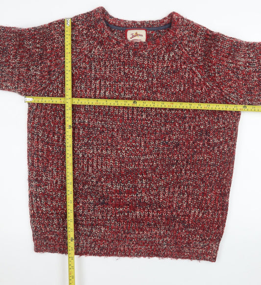 Mens UK Size XL Joe Browns Red Pullover Jumper