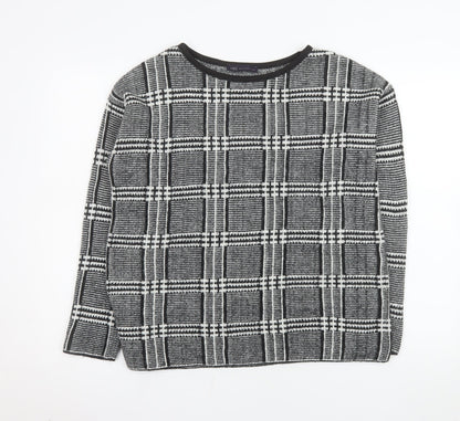 Womens UK Size 14 Marks and Spencer Grey Pullover Jumper