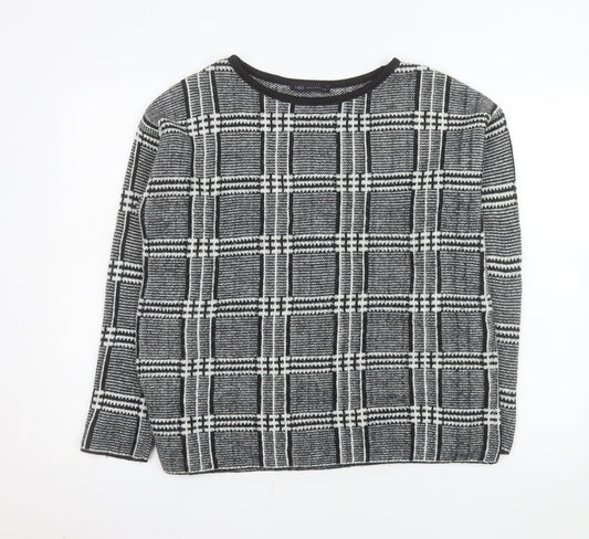 Womens UK Size 14 Marks and Spencer Grey Pullover Jumper