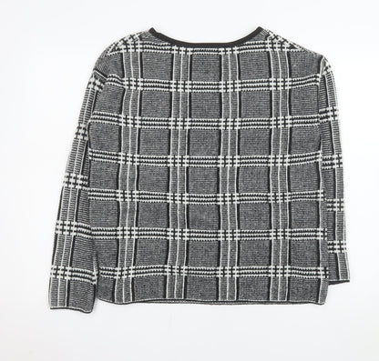 Womens UK Size 14 Marks and Spencer Grey Pullover Jumper