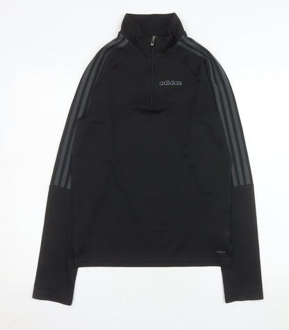 Mens UK Size XS adidas Black Pullover Sweatshirt