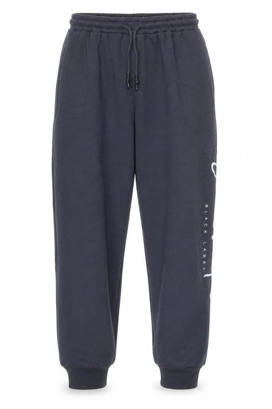 Mens UK Size L Crosshatch Regular Fit Jogger Blue Trousers