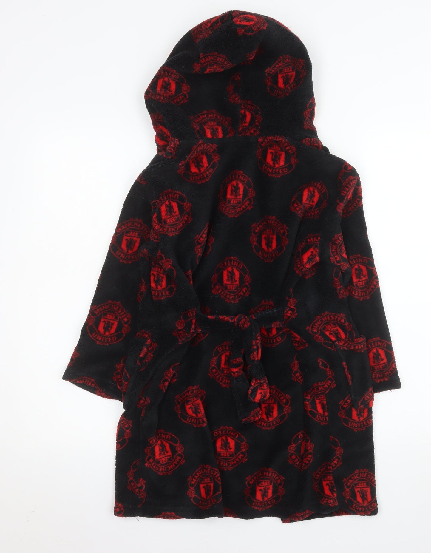 Boys UK Size 6-7 Years Manchester United Black  Robe
