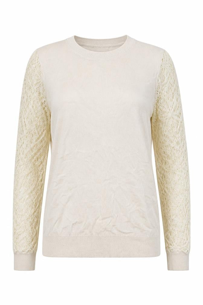 Womens UK Size M Reiss Beige Basic Blouse