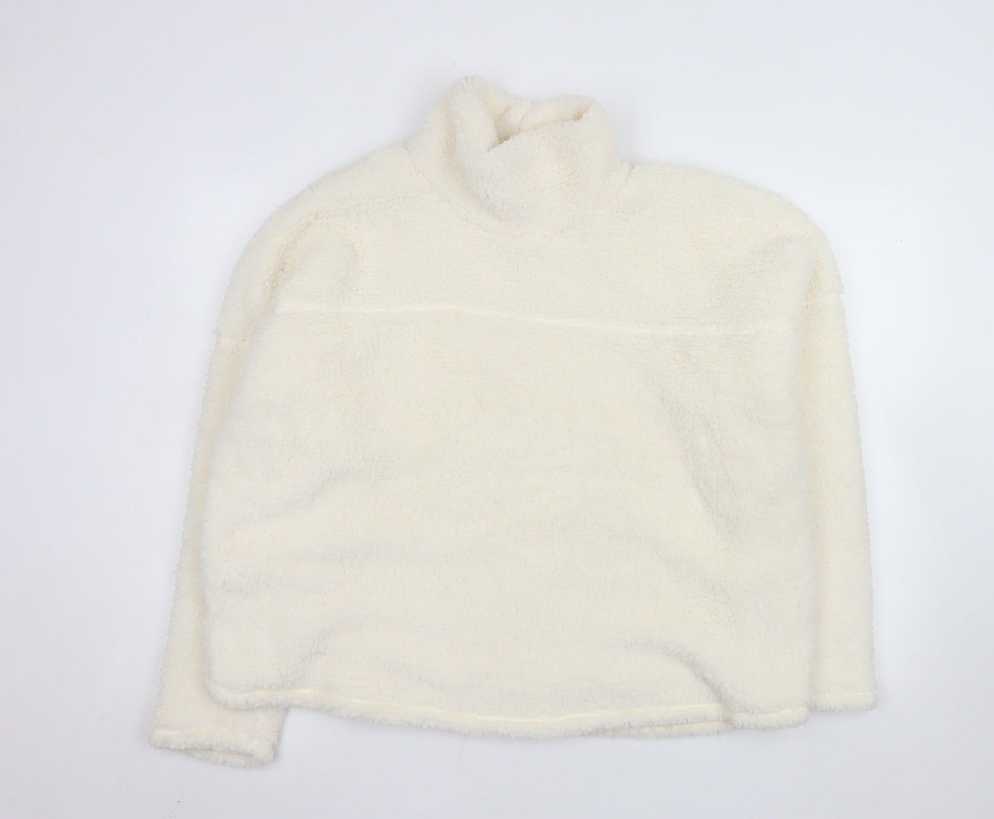 Womens UK Size XL Marks and Spencer Ivory Pullover Sweatshirt