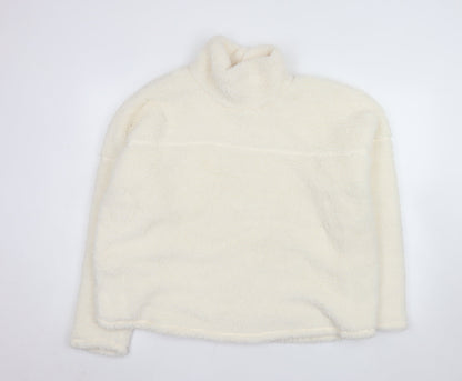 Womens UK Size XL Marks and Spencer Ivory Pullover Sweatshirt