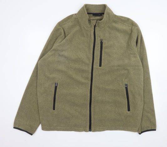 Mens UK Size 2XL Workwear Green Basic Jacket