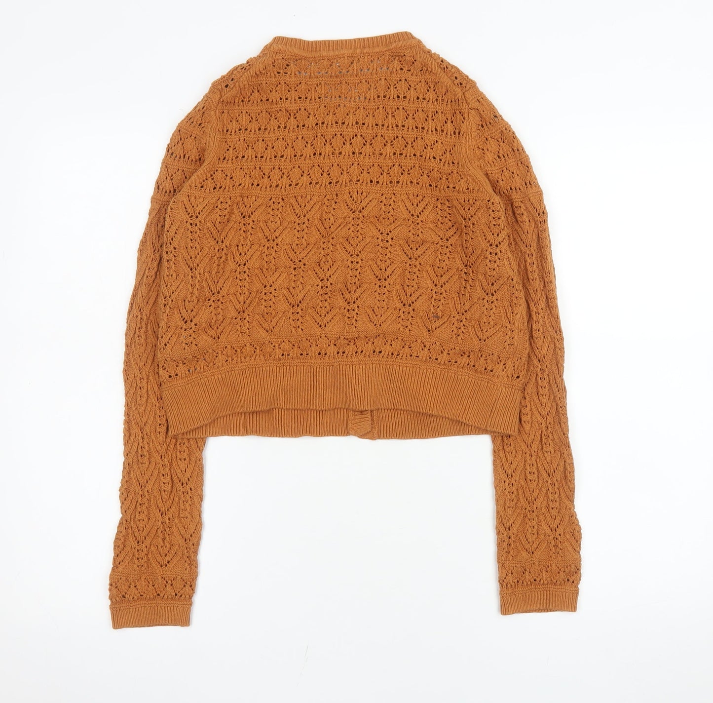 Womens UK Size M Boden Brown Cardigan Jumper
