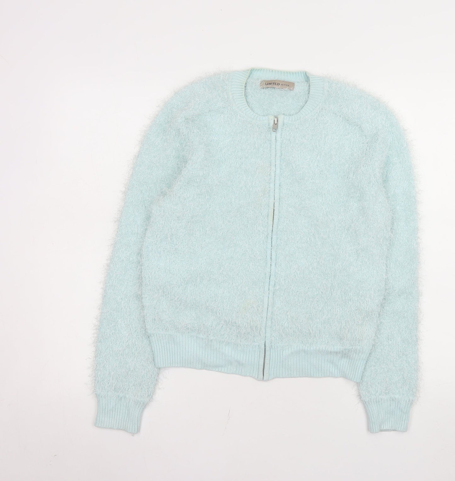 Womens UK Size 12 Marks and Spencer Blue Bomber Jacket