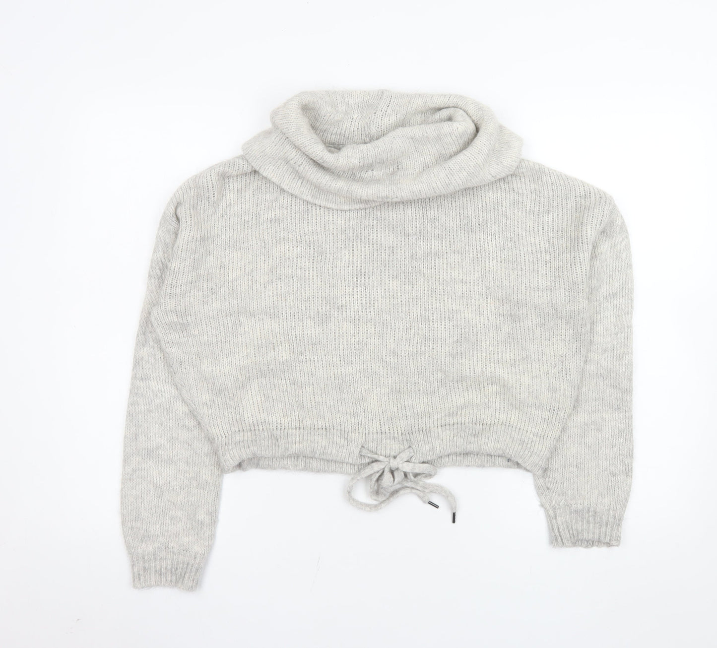 Womens UK Size XS H&M Grey Pullover Jumper