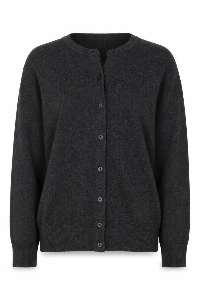 Womens UK Size S H&M Grey Cardigan Jumper