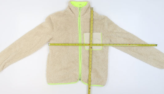 Womens UK Size XS H&M Beige Walking Gym & Training Casual Jacket