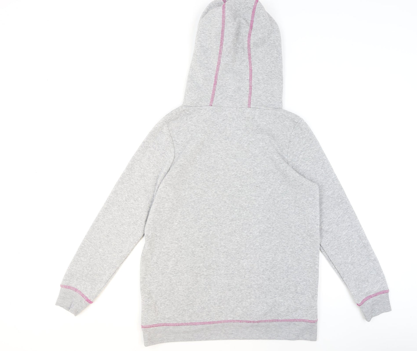 Womens UK Size M Lipsy London Grey Pullover Hoodie