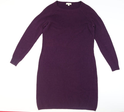 Monsoon Women’s Purple Long Sleeve Pullover Knit Jumper M