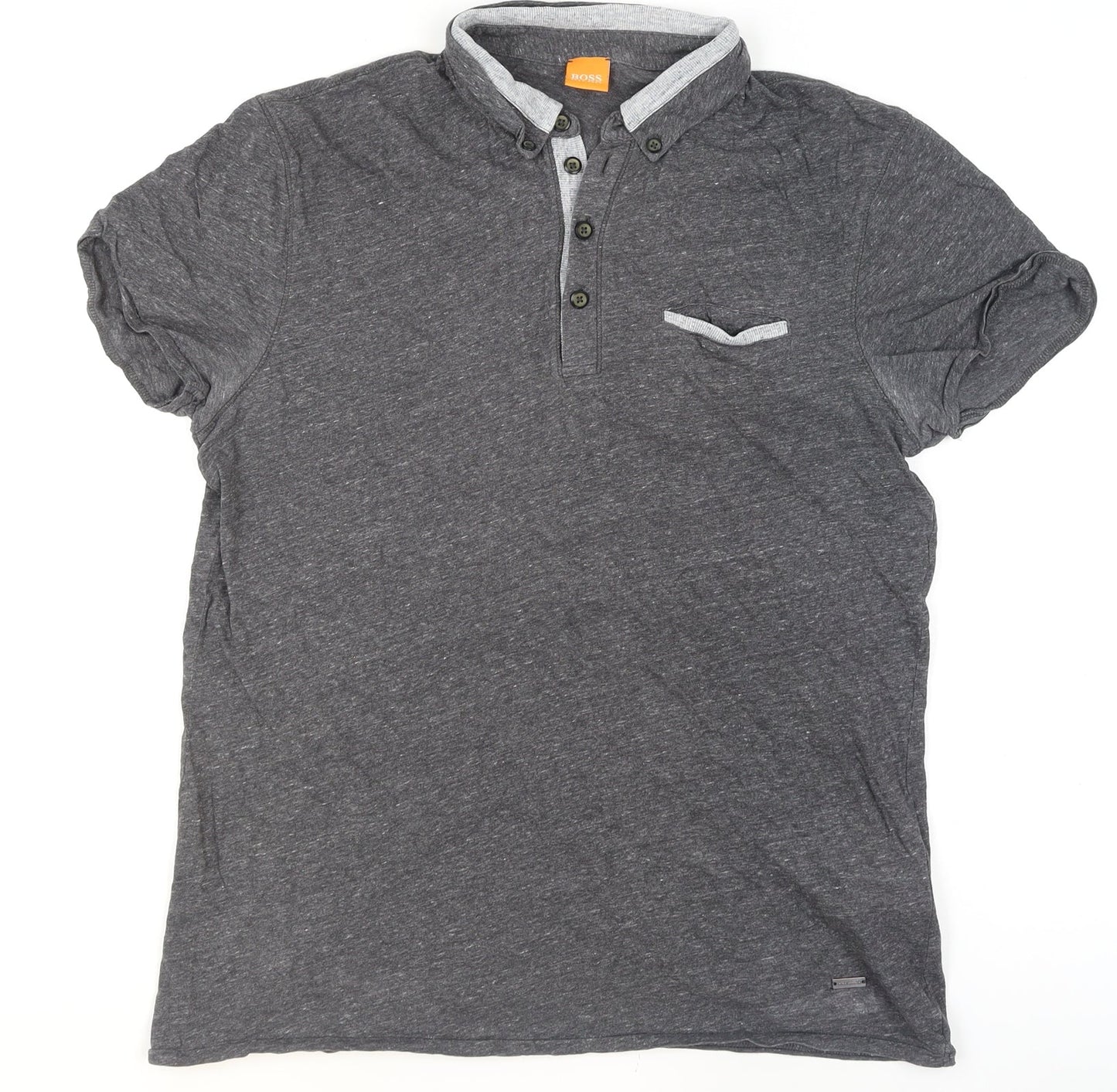 Mens UK Size L HUGO BOSS Cotton Polo Shirt