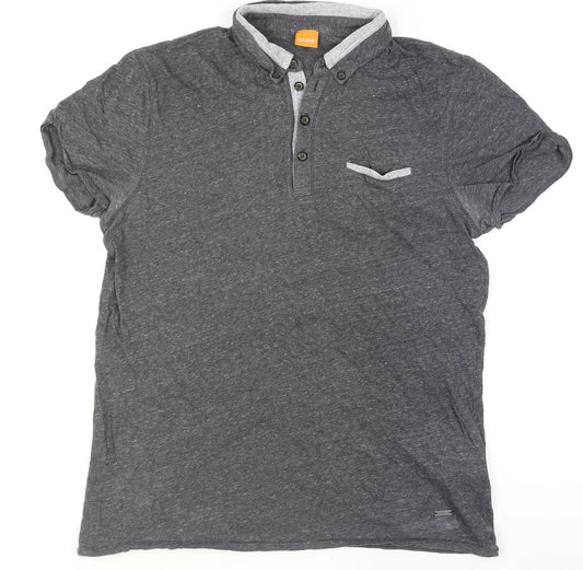 Mens UK Size L HUGO BOSS Cotton Polo Shirt