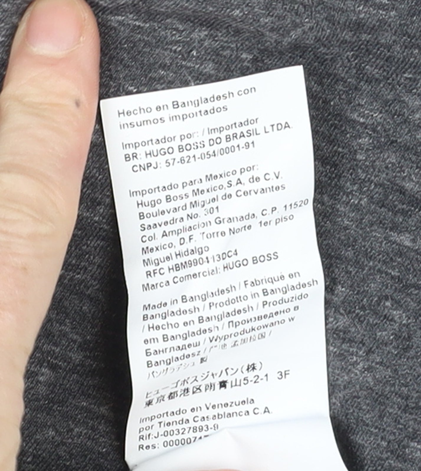 Mens UK Size L HUGO BOSS Cotton Polo Shirt