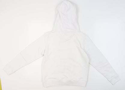 Mens UK Size XS Tommy Jeans White Pullover Hoodie