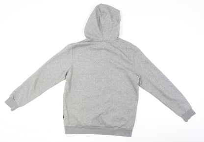 Mens UK Size S PUMA Grey Pullover Hoodie