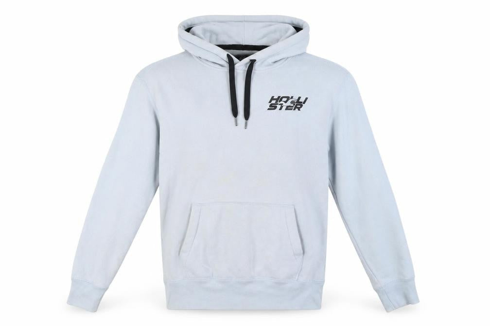 Mens UK Size M Hollister Blue Pullover Hoodie