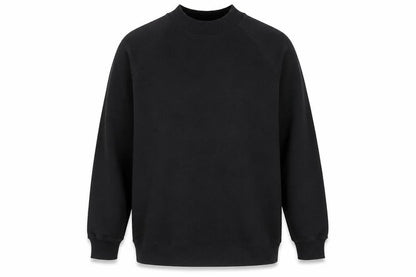Mens UK Size M Pull&Bear Black Pullover Sweatshirt