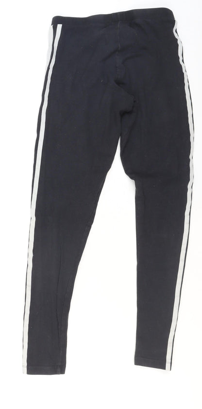Womens UK Size 8 adidas  Leggings Black Leggings